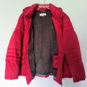 Calvin Klein Red Puffer Jacket